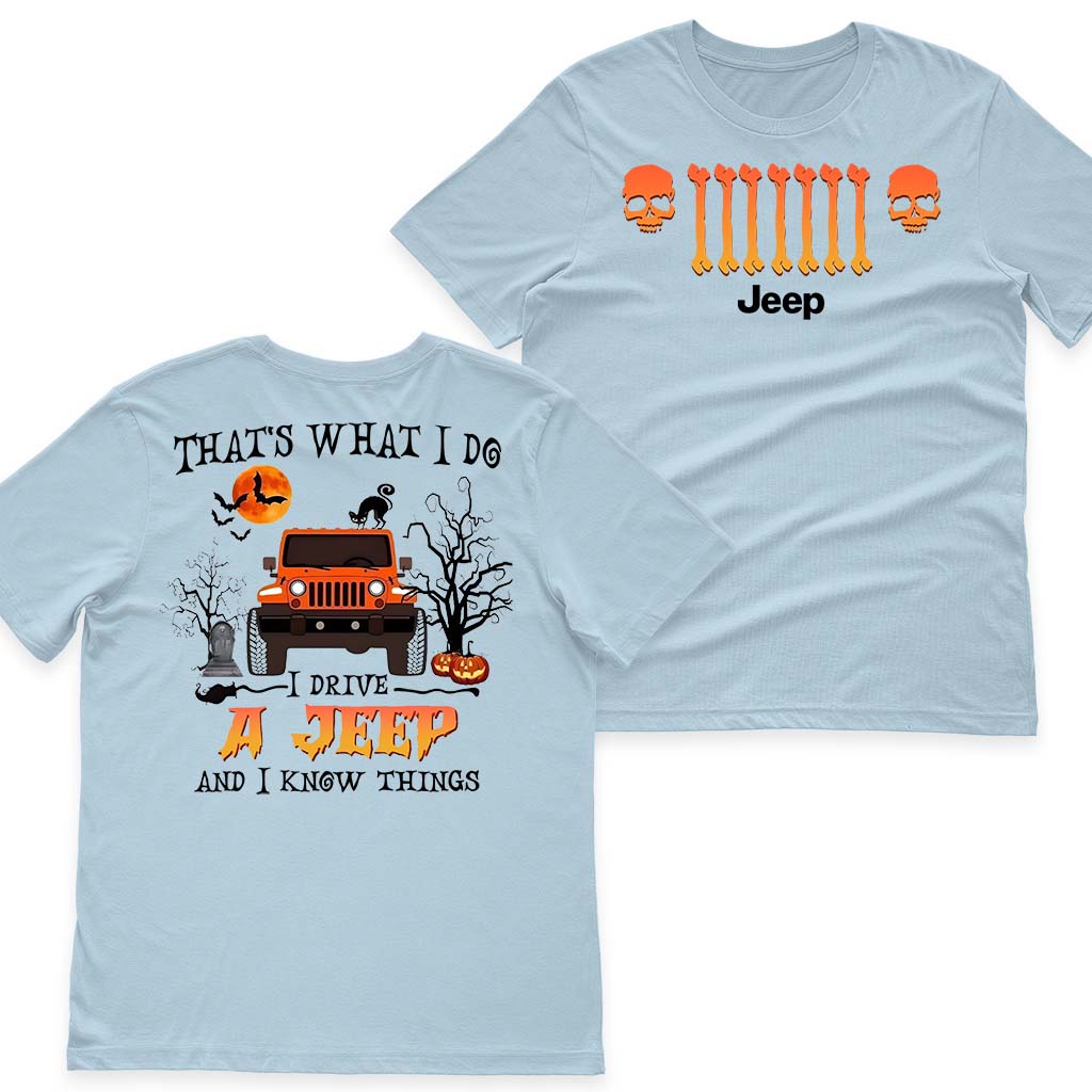 That's What I Do I Drive Jeep Halloween T-Shirt Hoodie Supler Store