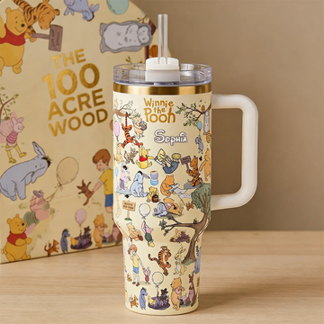 DSNY Honey Bear 100th Anniversary Of Friendship - Personalized Tumbler - Gift For Movie Fans HH01