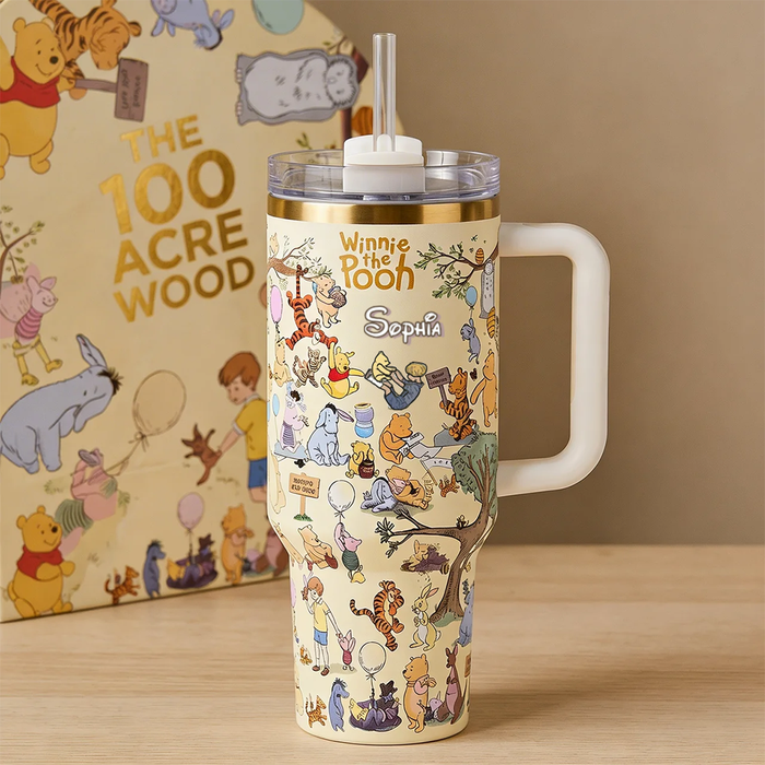 DSNY Honey Bear 100th Anniversary Of Friendship - Personalized Tumbler - Gift For Movie Fans HH01