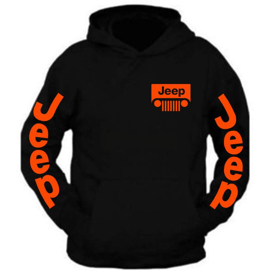 Jeep Hoodie All Sizes LT11