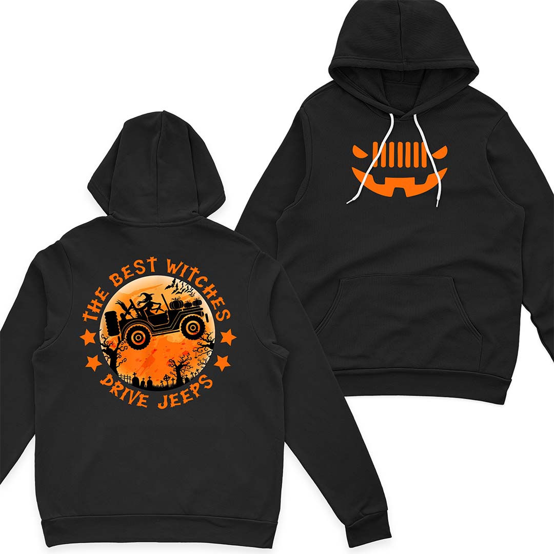 The Best Witches Drive Jeeps Halloween T-Shirt Hoodie Supler Store