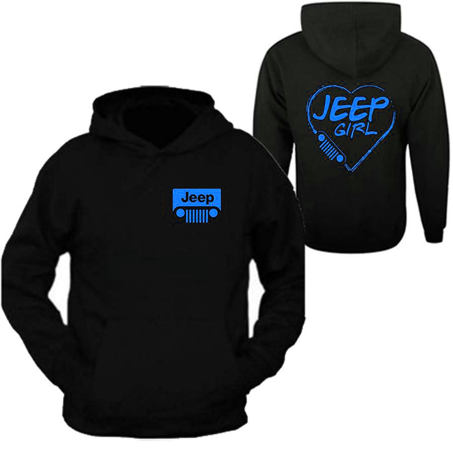 Jeep Girl Heart Hoodie All Sizes - image 4