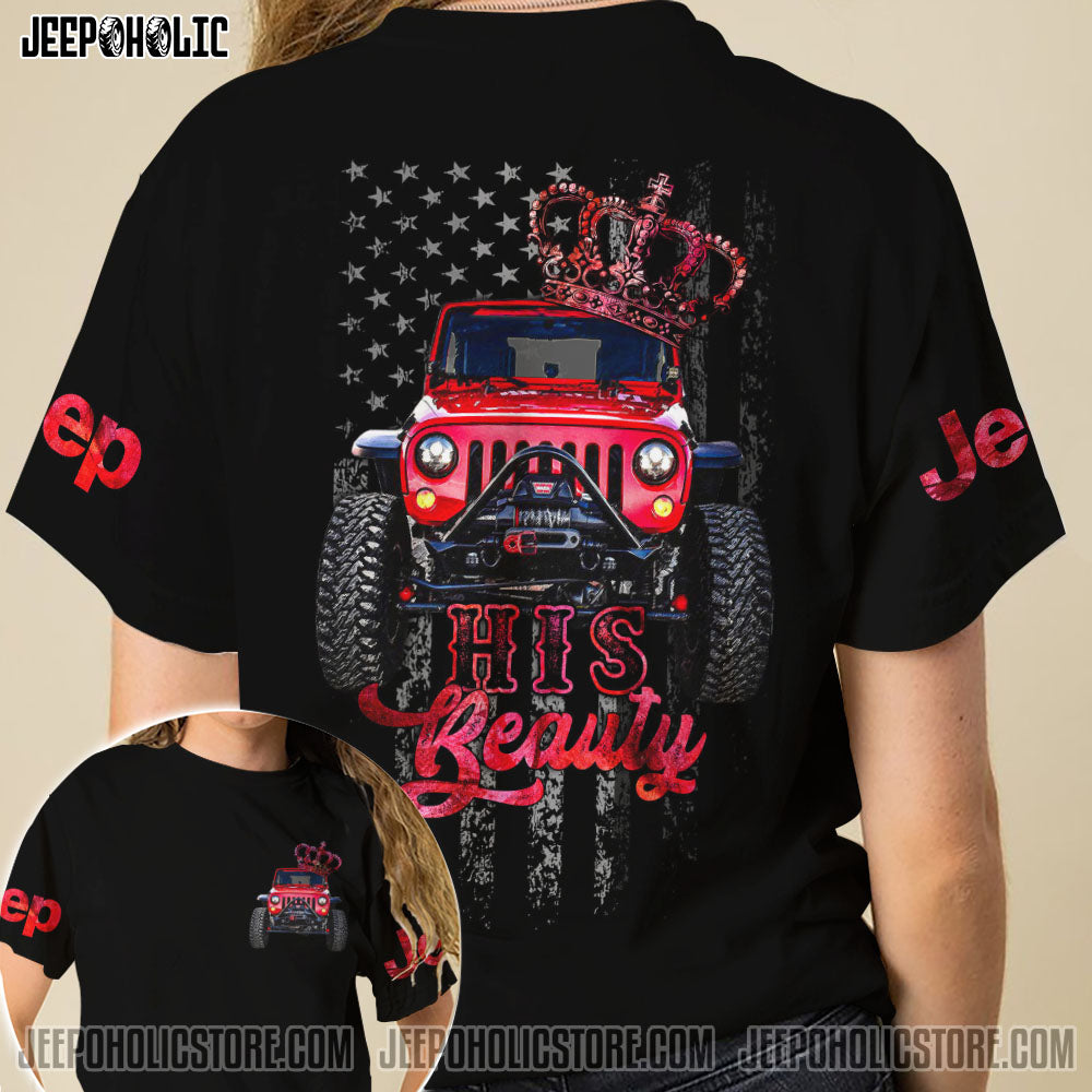 Jeep Couple Her Beast His Beauty All Over Print - image 10