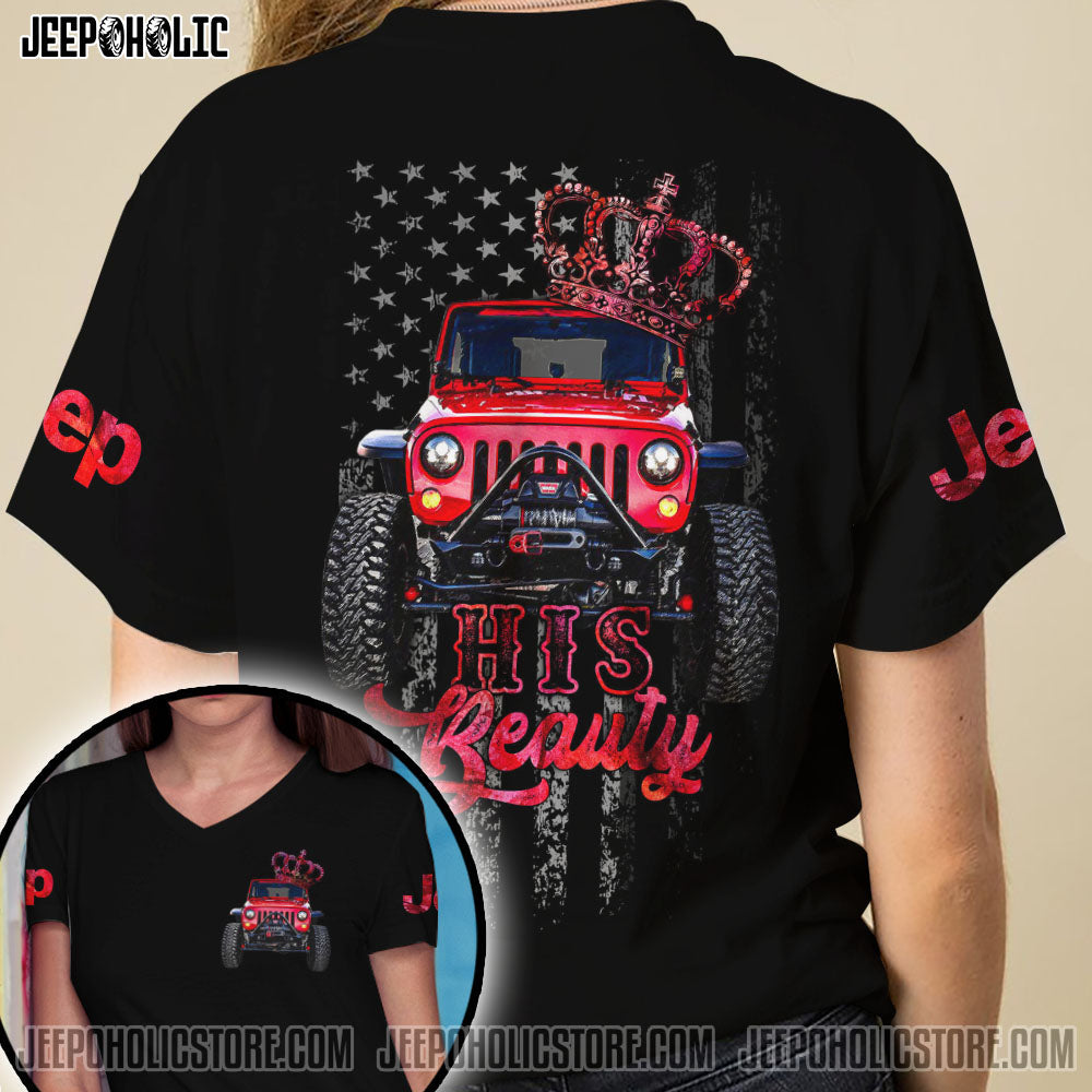 Jeep Couple Her Beast His Beauty All Over Print - image 12