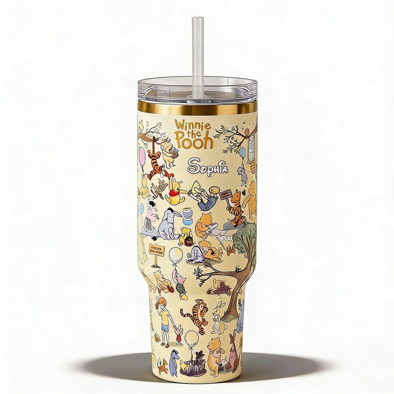 DSNY Honey Bear 100th Anniversary Of Friendship - Personalized Tumbler - Gift For Movie Fans HH01