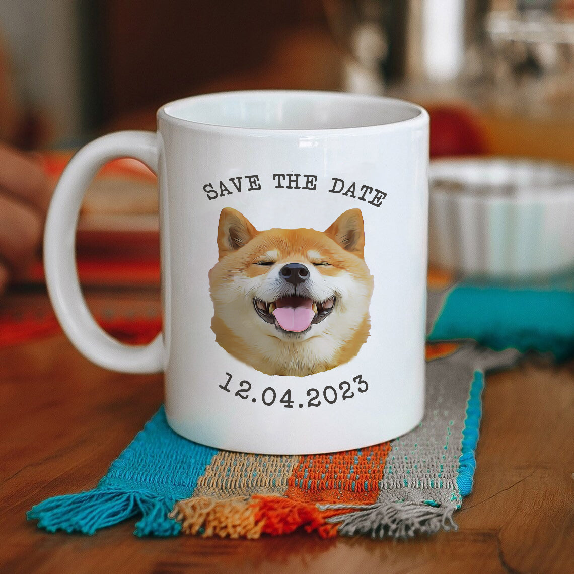 litzzy Custom Pet Engagement Gift, My Humans are Getting Married Mug, Dog Cat Engagement Gift, Unique Gift for Couple, Gift For Her, Him Mug   