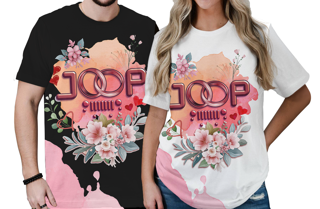 Jeeping Partners For Life - Jeep Couple Newlywed All Over Print TS07