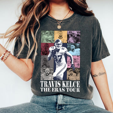 Travis Kelce The Eras Tour Shirt, Vintage Travis Kelce T-Shirt, Football Fan Gifts, America Football Sweatshirt