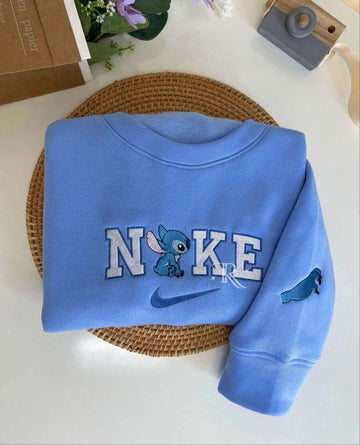 Stitch & Angel – Embroidered Shirt