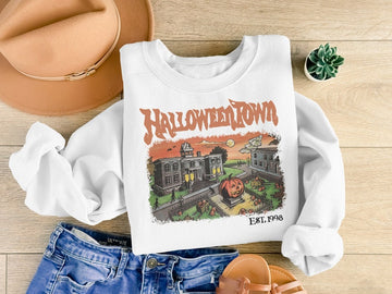 Halloweentown Sweatshirt, Halloweentown Est 1998 Sweatshirt, Halloweentown University, Retro Halloweentown Sweater, Vintage Halloween shirt