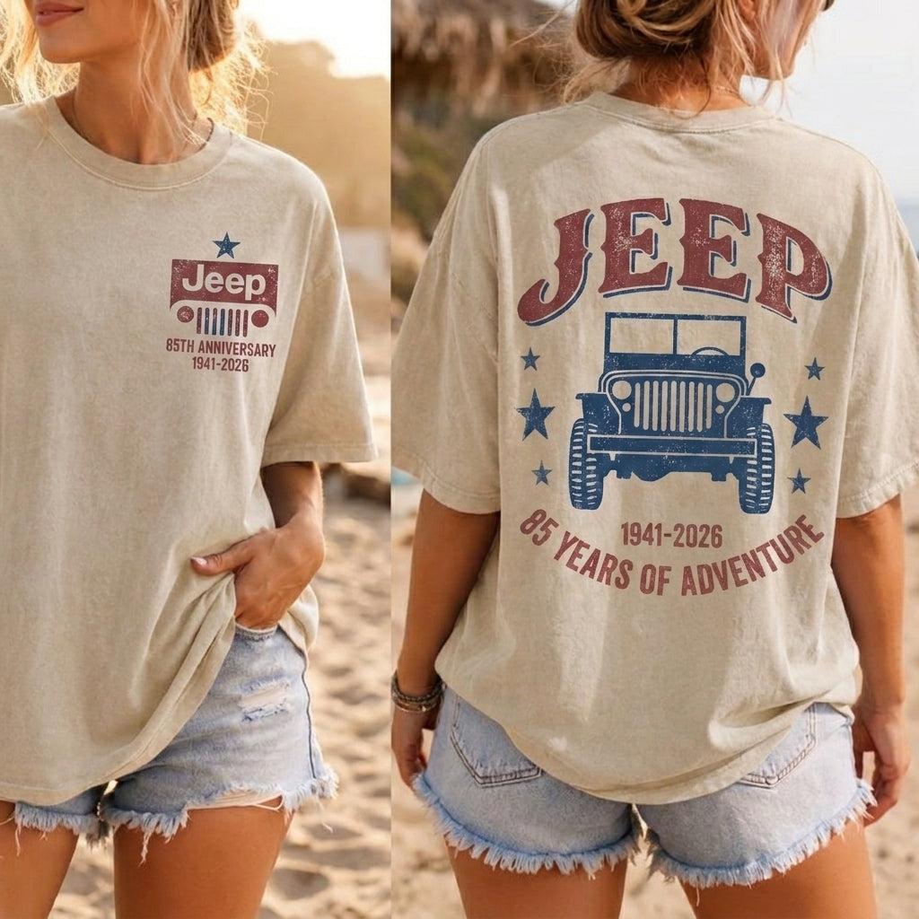 85 Years Of Adventure T-Shirt TN2407261203