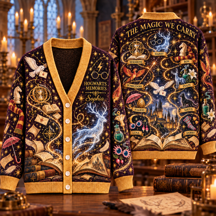 Hapo The Magic We Carry Personalized Cardigan – Gift For Movie Fans-DN1710260408