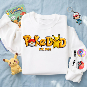 PoMo Adventure Game Dad And Kids Shirt - Personalized Gifts For Dad TN0106261521
