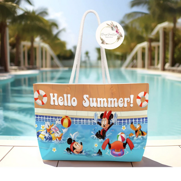 Personalized DN Summer Weekender Bag, Best Summer Ever Beach Bag, WDW DNland Family Summer Trip, DNCruise TN2506261406