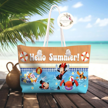 Personalized DN Summer Weekender Bag, Best Summer Ever Beach Bag, WDW DNland Family Summer Trip, DNCruise TN2506261406