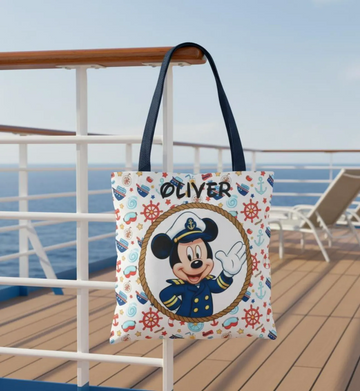 Personalized Captain Mkko Tote Bag – DN Family Trip TN2506261421