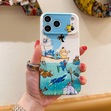 Cute Anime PoMo Phone Case for iPhone 17 16 15 14 13 12 11 Pro Max Samsung S26 S25 FE S21 S22 S23 Plus S24 Ultra A34 Google Pixel 7 8 9 10 Cases TN3006261118