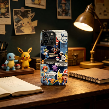 PoMo Anime Collage 3D Phone Case MagSafe Option for iPhone Samsung Pixel Tough Cover TN3006261142