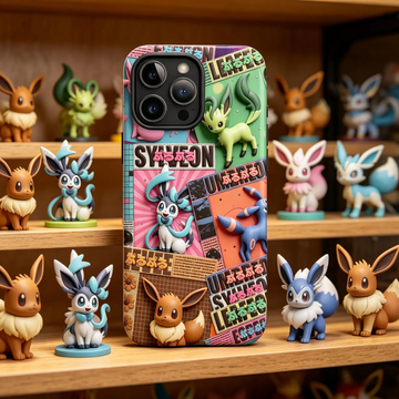 PoMo 3D Collage Phone Case MagSafe Option for iPhone Samsung Pixel Anime Tough Gift TN3006261206