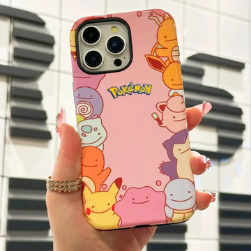 Kawaii Cartoon Anime PoMo Phone Case for iPhone 17 16 15 14 13 12 Pro Max Samsung S26 S24 FE S23 S22 Plus S25 Ultra Google Pixel 7 8 9 10 Cases TN3006261242