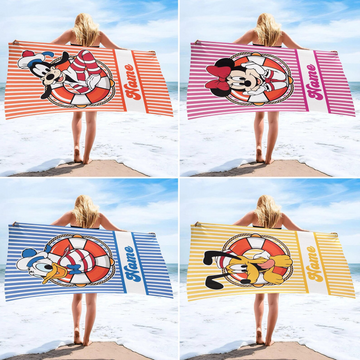 Custom Mkko And Friends Beach Towel, Summer Beach Towel, Custom DN, Kids towel, Summer Gift, Trip TN3006261821