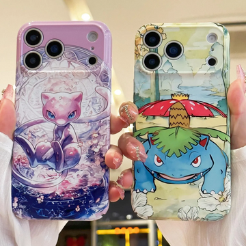 PoMo Kawaii Anime Cartoon Phone Case for iPhone 17 16 15 14 13 12 11 Pro Max Samsung S24 S23 FE S22 Plus S25 Ultra A54 Google Pixel 8 9 10 Cases TN0107261552