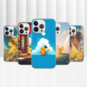 PoMo Pika Anime Phone Case, Designer Phone Cover TN0107261613