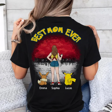 Personalized Shirt - PoMo Gift - Best Mom Ever - Gift for Mother's Day 2026 - Personalized Shirt FD21041558