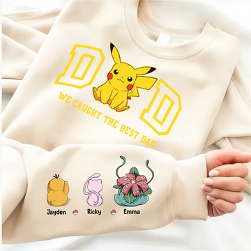 Sweatshirt Premium - PoModad, PoMo kids, PoMo for Dad, Gift For Dad - Personalized Sweatshirt premium TN0106261456