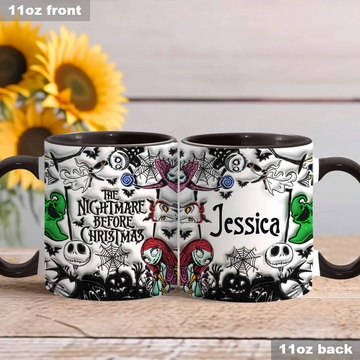 TNBC halloween - Personalized TNBC halloween Accent Mug- TN1609260650
