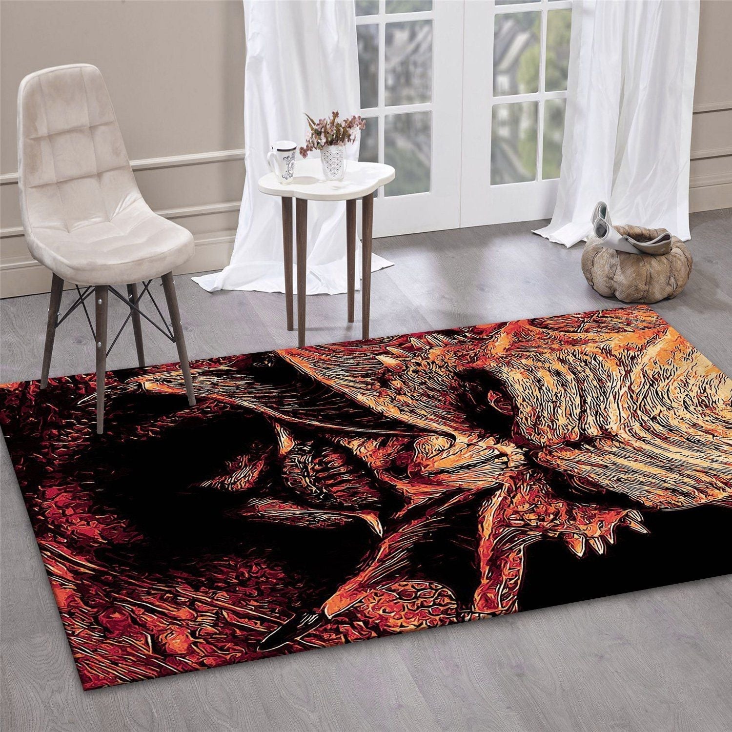Jeeper Creeper Rug Living Room Rug Us Gift Decor LT11