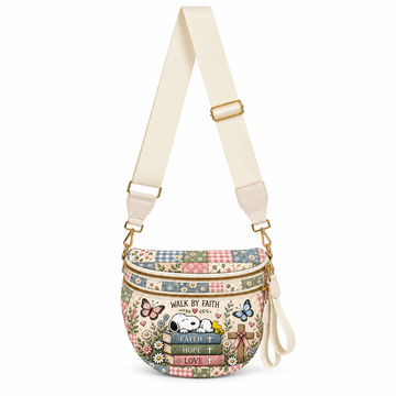 Walk By Faith Gift For Her - Crossbody Bag