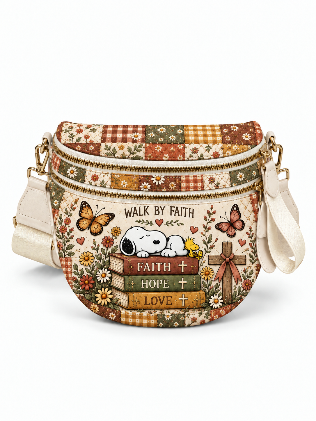 Walk By Faith Gift For Her - Crossbody Bag