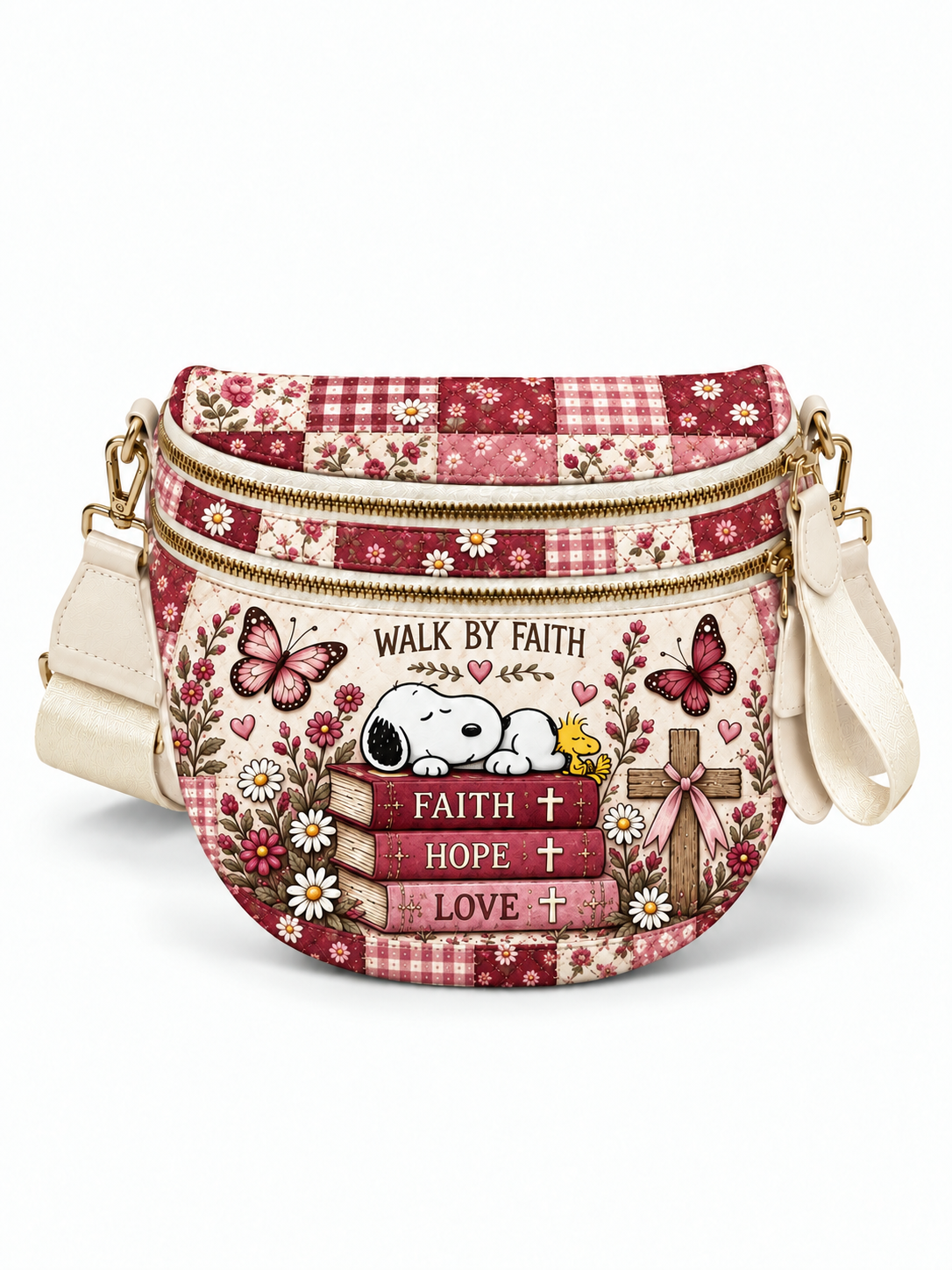 Walk By Faith Gift For Her - Crossbody Bag