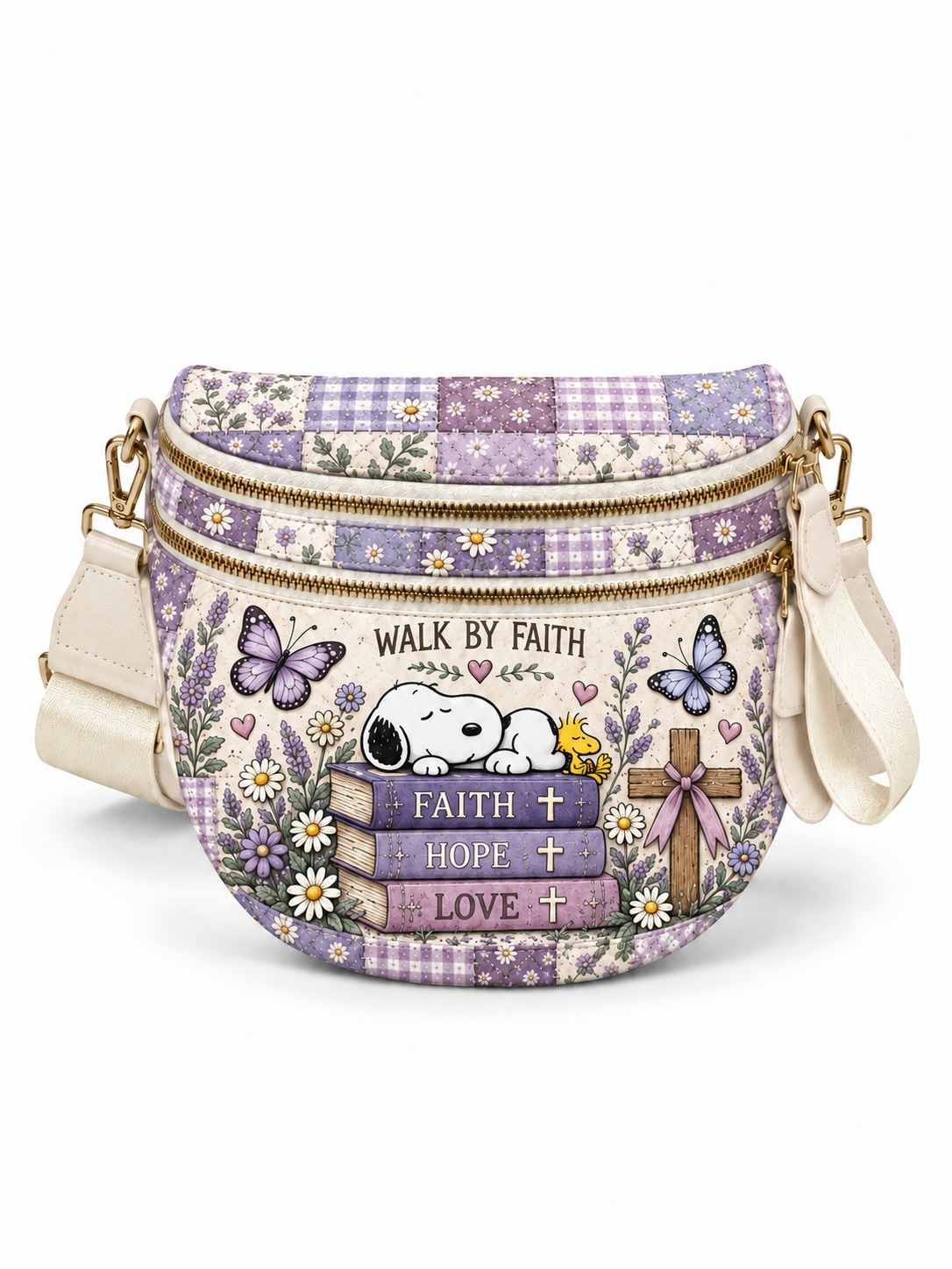 Walk By Faith Gift For Her - Crossbody Bag