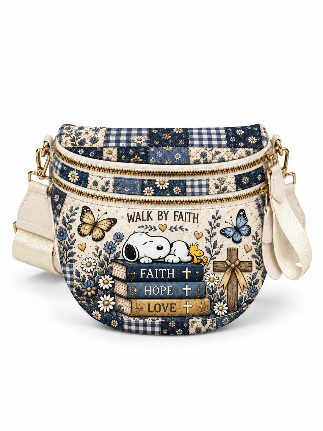 Walk By Faith Gift For Her - Crossbody Bag