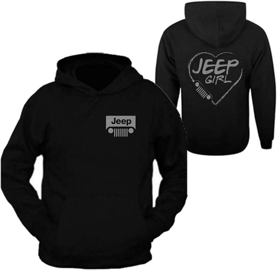 Jeep Girl Heart Hoodie All Sizes - image 9