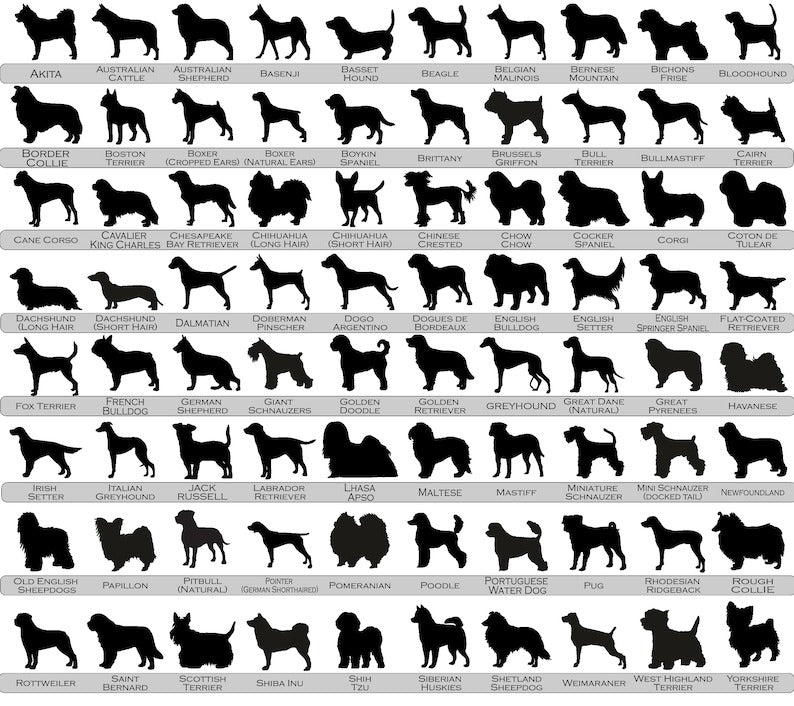 litzzy Litzzy Personalized Dog Suncatcher, Customizable Dog Breed Suncatcher, Stained Glass Light Catcher, Personalized Suncatcher Ornament, Pet Loss Gift Suncatcher   