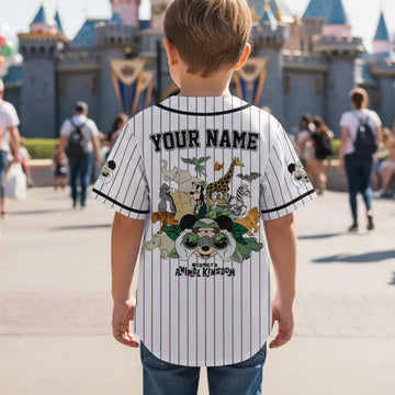 Personalized MM Safari Baseball Jersey, Family Trip Jersey 01