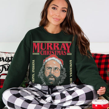 Stranger Christmas Sweatshirt, Funny Murray Hawkins Ugly Xmas Sweater