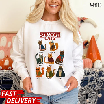 ST T-Shirt, ST Merch, ST Cats Shirt,ST Gift Shirt, Gift ST, Stranger Cats