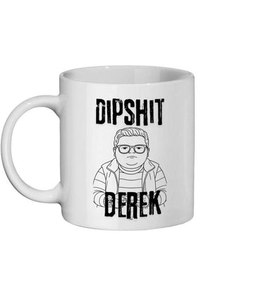 ST Inspired 'Dipshit Derek' Ceramic 11oz Mug