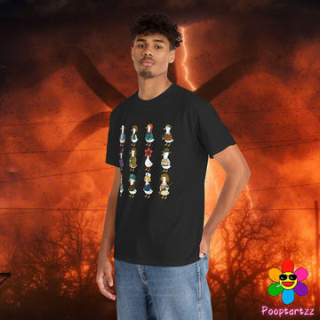 Stranger Geese, Parody Tee, 80s core, Hawkins, The Upside Down