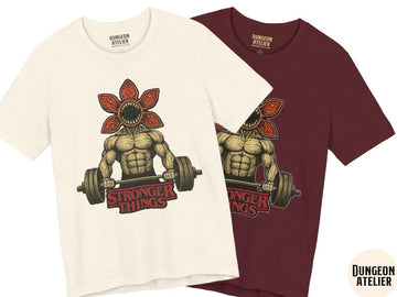 Demogorgon Weightlifting ST Tee | Funny ST Inspired Shirt for Gym and Fitness Training