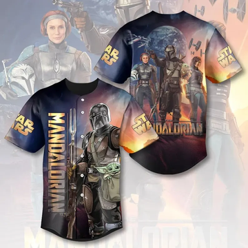 Galactic Saga 50th Anniversary - Personalized Baseball Jersey - MNPS0410NL