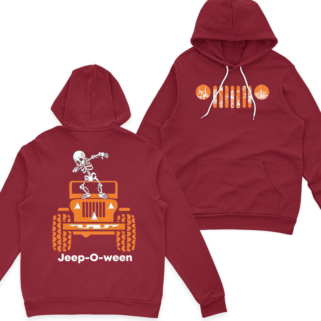 Jeep-o-ween Halloween Grille Funny T-Shirt Hoodie Supler Store