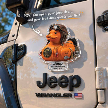 Jeep 85th Anniversary Adventure Duck Commemorative Magnet TN2608271510