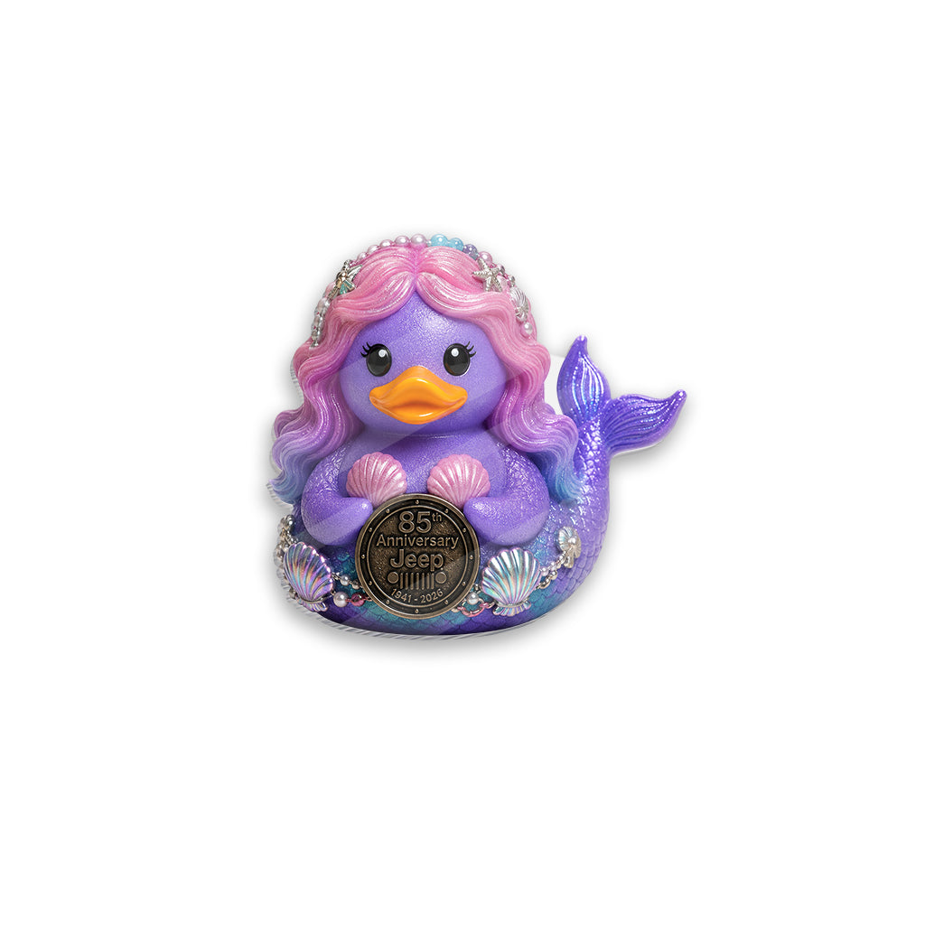 Jeep 85th Anniversary Mermaid Duck Commemorative Magnet TN2608271502