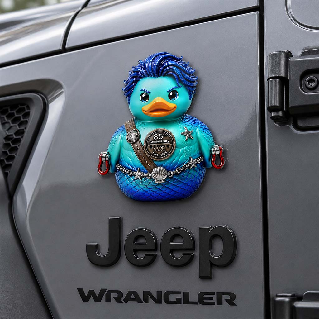 Jeep 85th Anniversary Merman Duck Acrylic Magnet TN2608271509