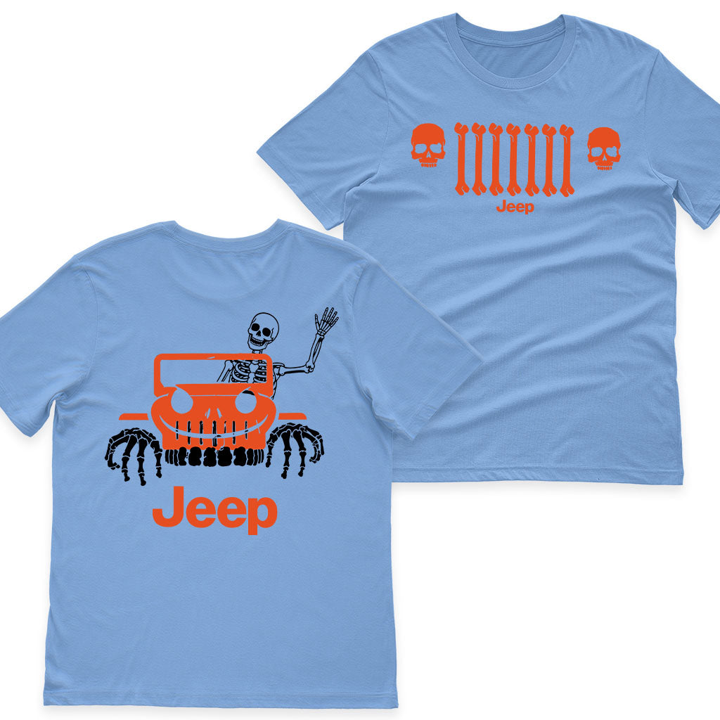 Jeep Halloween Skeleton Skull Shirt DN2708261750